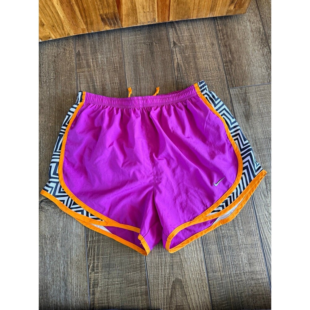 Women’s Nike Dri-Fit Tempo Running Shorts Sz. Small Orchid & Orange